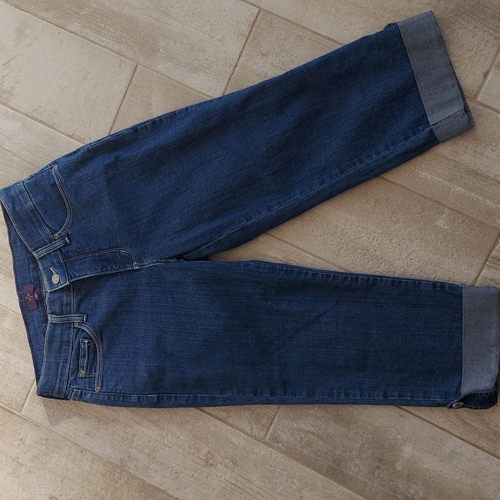 NYDJ Cropped Jeans w/ Cuff
